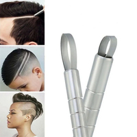 Tondeuses à cheveux professionnelles avec stylo gravé, coiffure chaude, salon de rasage des sourcils, accessoire de coiffure bricolage, 10 pièces 1